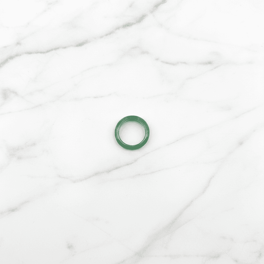 Green Jadeite Jade Ring (16.5mm)