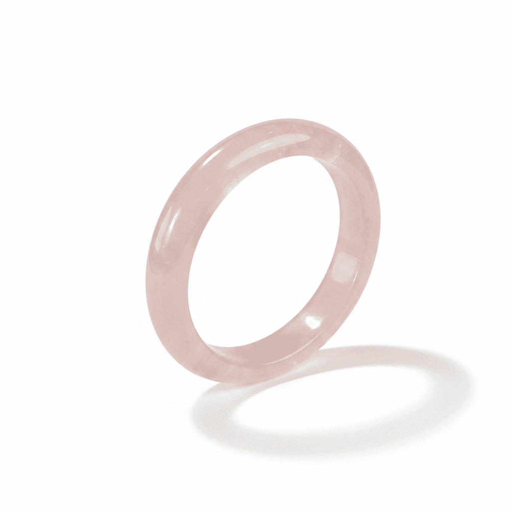 Pink Cat’s Eye Bangle Bracelet (56mm)