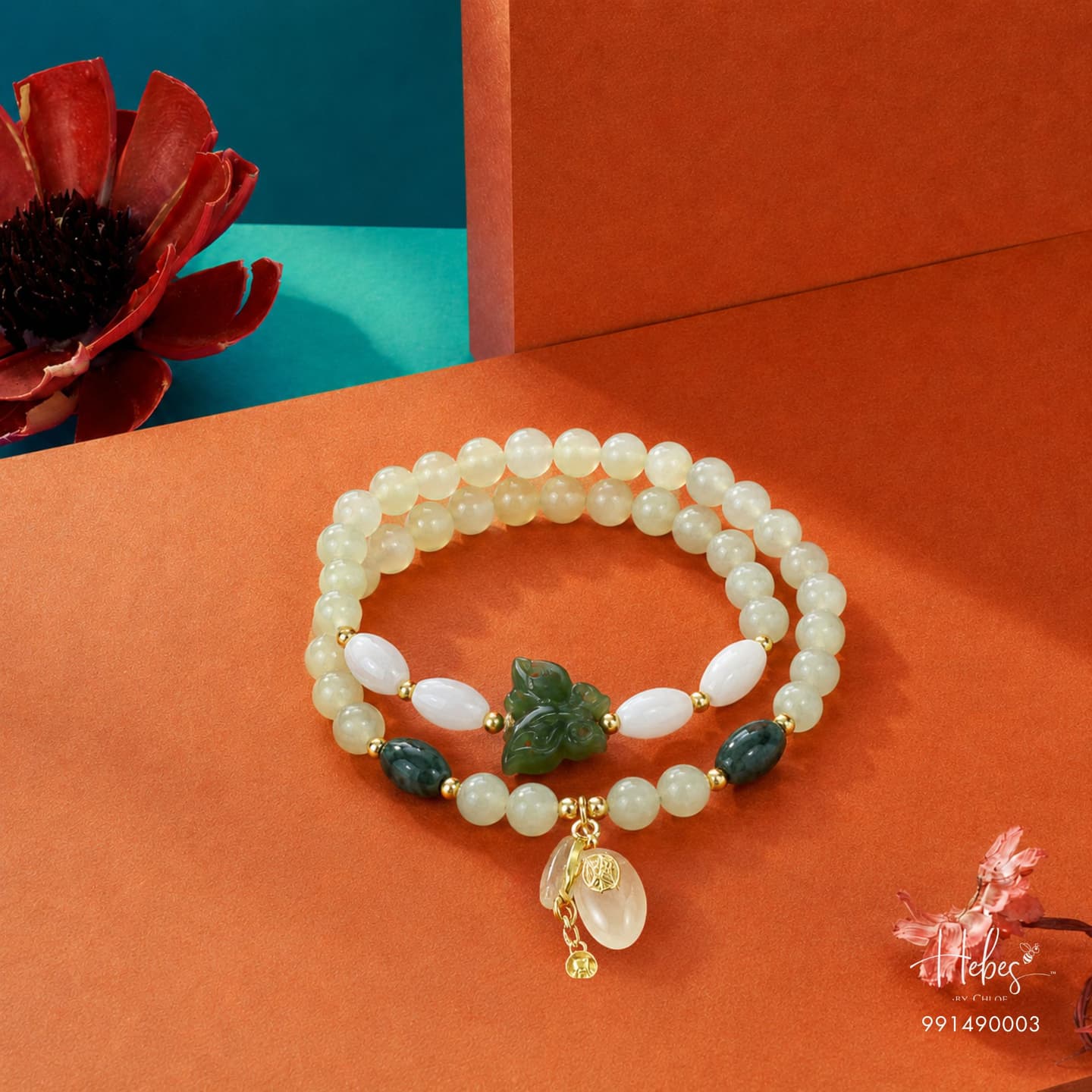 Nephire Lucky Pouch & Lu Feng Bracelet HC991490003