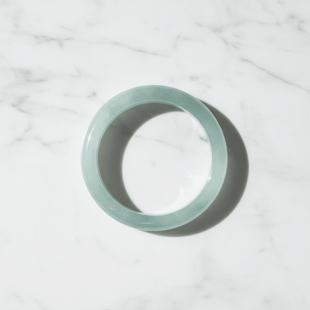 Blue Cat’s Eye Bangle Bracelet (56mm)