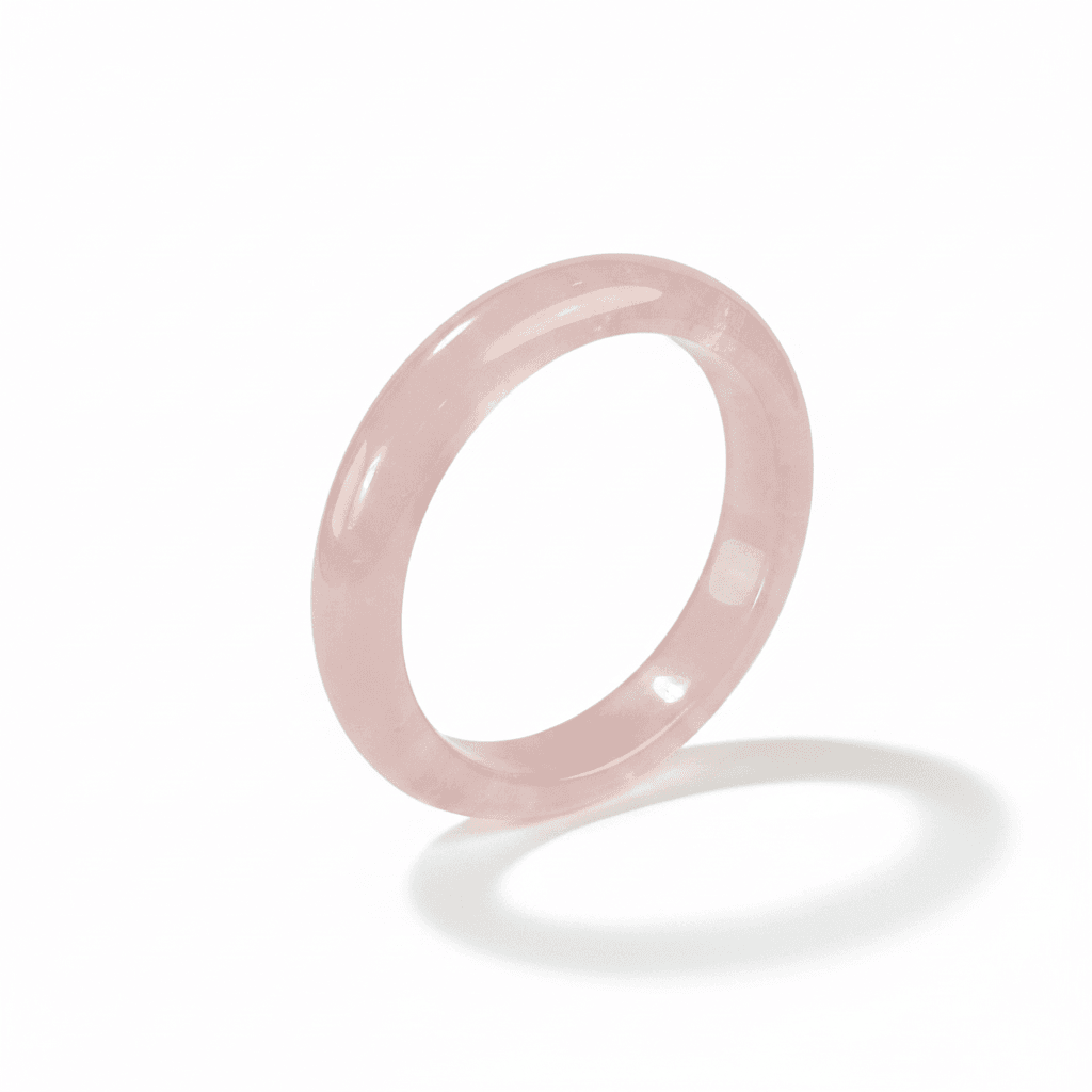 Pink Cat’s Eye Bangle Bracelet (56mm)